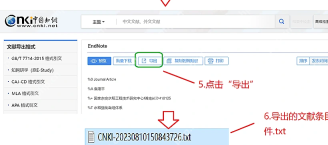 CNKI EndNote 导出页面点击导出后得到 txt 文献题录文件