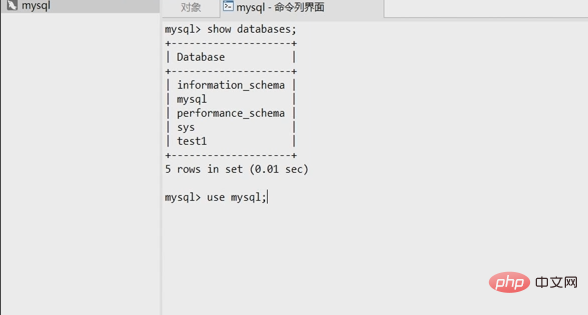 Navicat Premium에서 명령을 입력하는 방법