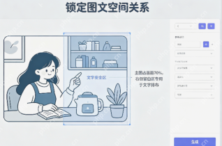 豆包AI专业版图文制作怎样优化图片与文字搭配 - php中文网