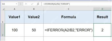 Excel中怎样用IFERROR函数构建数据容错机制