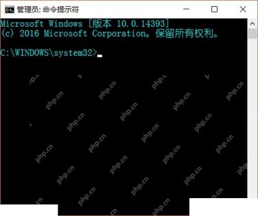 Win11 管理员命令窗口准备查看网络路由