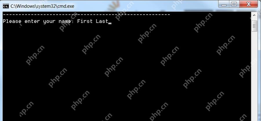 Win11怎么在命令行接收交互式输入_参数与输入提示写法 - php中文网