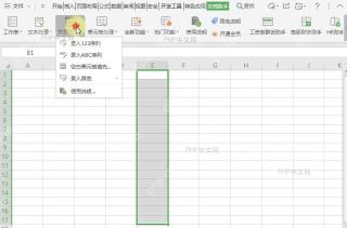 如何在表格中录入罗马数字序列?设置效果