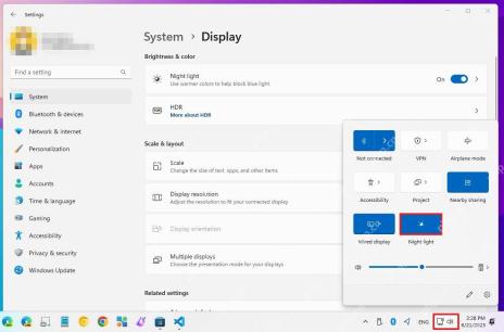 win11怎么关闭夜间模式_win11夜间显示关闭步骤 - php中文网