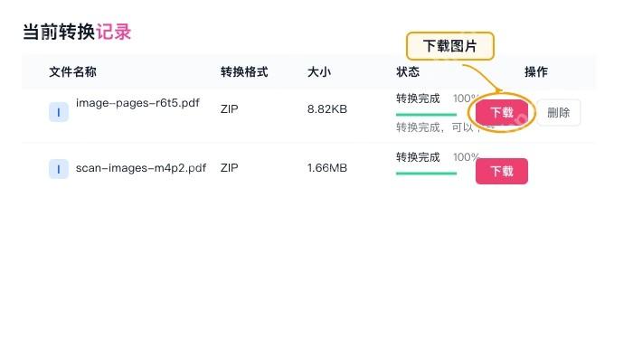 PDF转图片下载图片并检查