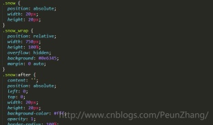 1548143151483119.gif Detailed explanation of how to use less to implement random snow animation
