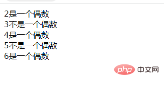 php怎麼判斷一個數字是不是偶數