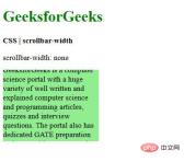 1660296518201647.jpg Firefox는 스크롤 막대를 변경하기 위해 CSS를 사용하여 어떤 속성을 지원합니까?