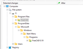 Total Uninstall Windows File system 变化树定位应用配置目录。