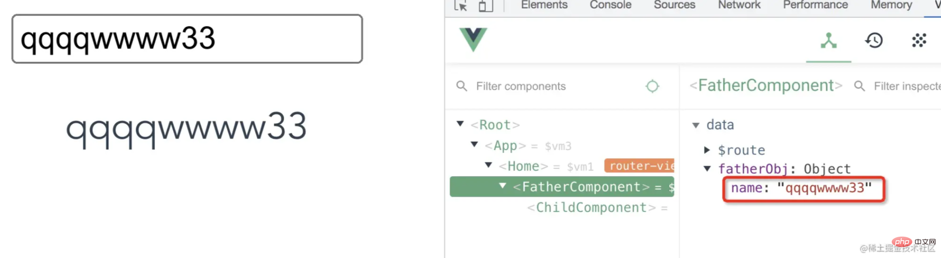 Let’s talk about how to implement two-way binding in Vue without using v-model?