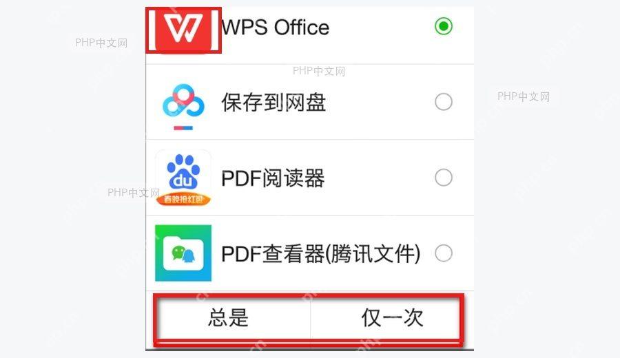 第一步,先用 WPS 试开文件,在微信或 QQ 的文件预览页选择“其他应用打开”,打开方式里点 WPS Office