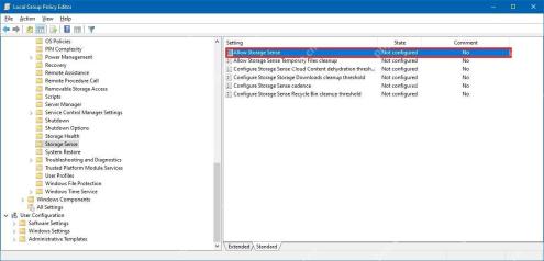 win10存储感知被管理员禁用怎么办_win10自动清理功能权限检查 - php中文网