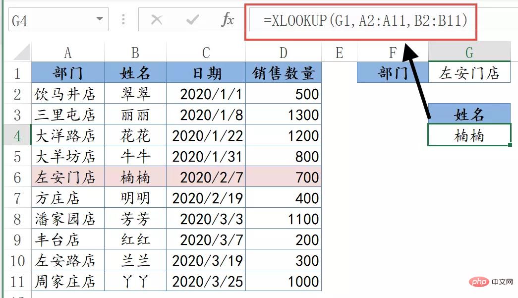 歸納整理XLOOKUP函數用法