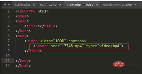 How to use html video method