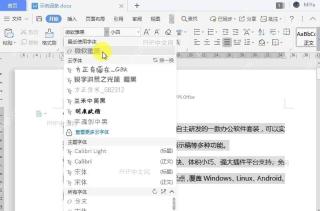如何删除云字体(稻壳字体)?中间操作