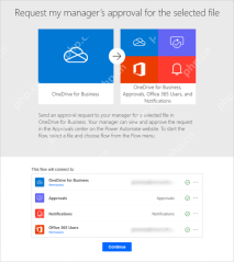 Power Automate 创建流时检查 OneDrive 和 Office 365 所需连接