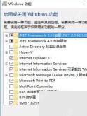 Win10 安装 IIS Windows 身份验证组件