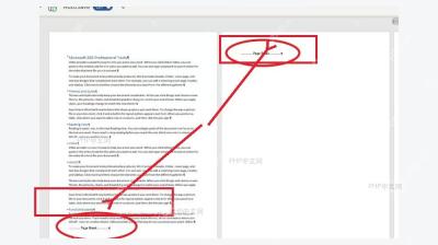 Word 文档中分页符位置被标出，可选中后按 Delete 删除空白页