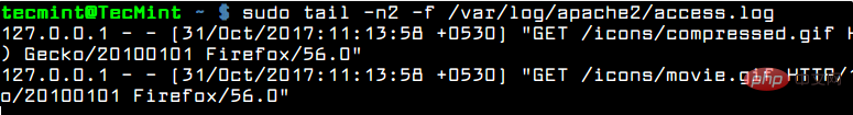 Detailed explanation of four commands for viewing logs in real time on Linux