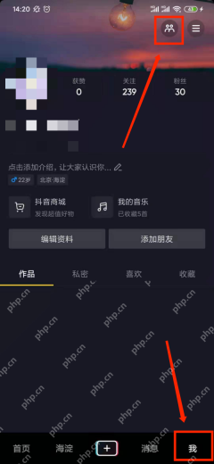 抖音访客记录怎么查 - 抖音主页访客记录查看与权限说明步骤1