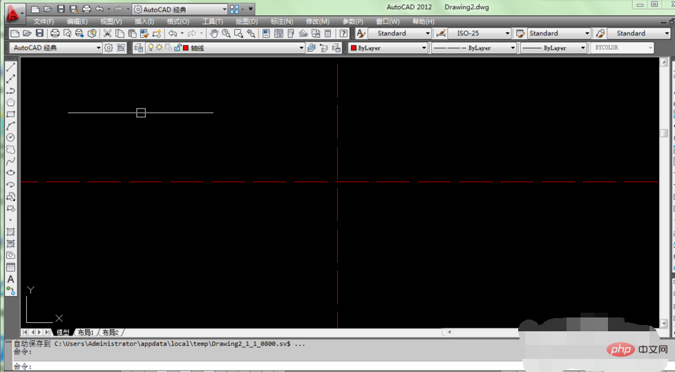 What should I do if the dotted and dashed lines in CAD are not obvious?