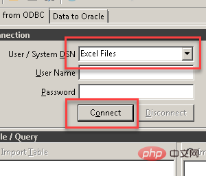 How does Oracle import Excel data?