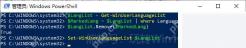 Win10 使用 PowerShell 移除残留语言组件