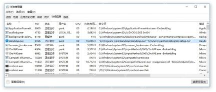 按 PID 核对路径与启动参数