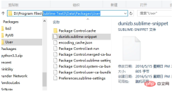 1569826725739857.png Sublime Text에 코드 조각을 추가하는 방법