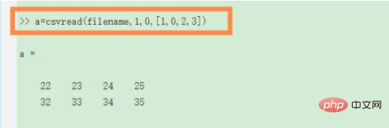 How matlab reads csv files