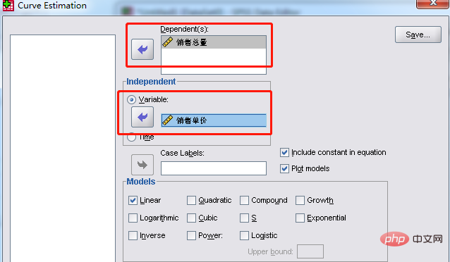 How to do linear regression in spss