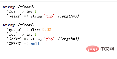 What are the ways to convert php to array?