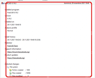 Total Uninstall Windows 右侧显示选中软件摘要信息。