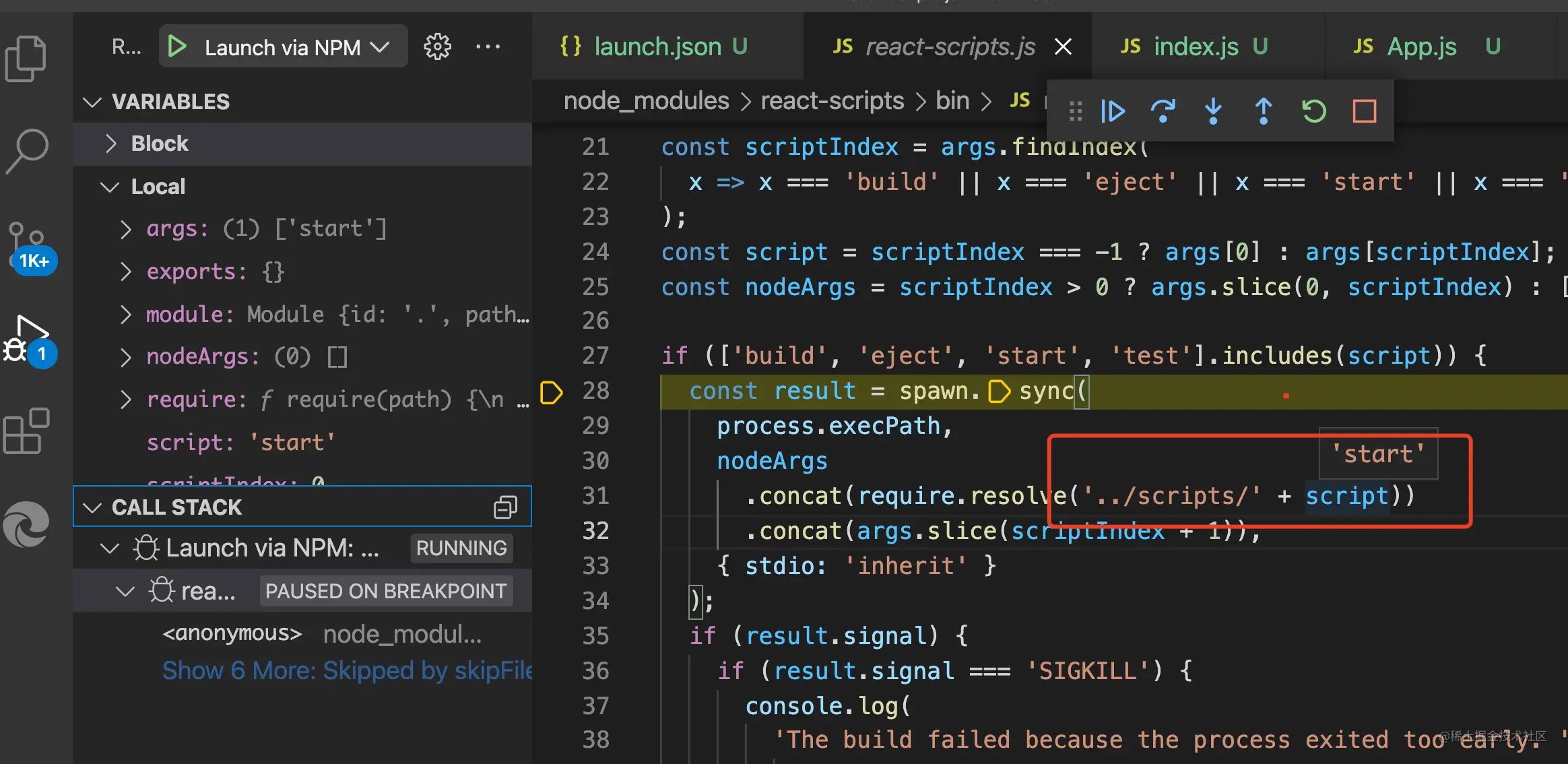 There is actually a better way to run npm scripts