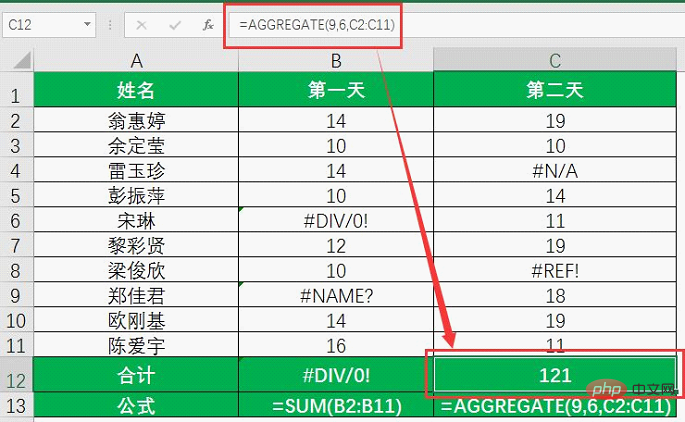 Excel函數學習之聊多個求和函數