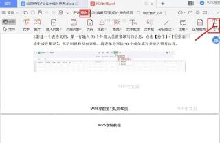 WPS PDF 插入选项卡中的 PDF 签名入口已标出