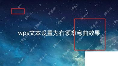 WPS演示文稿中选中文字对象准备设置效果