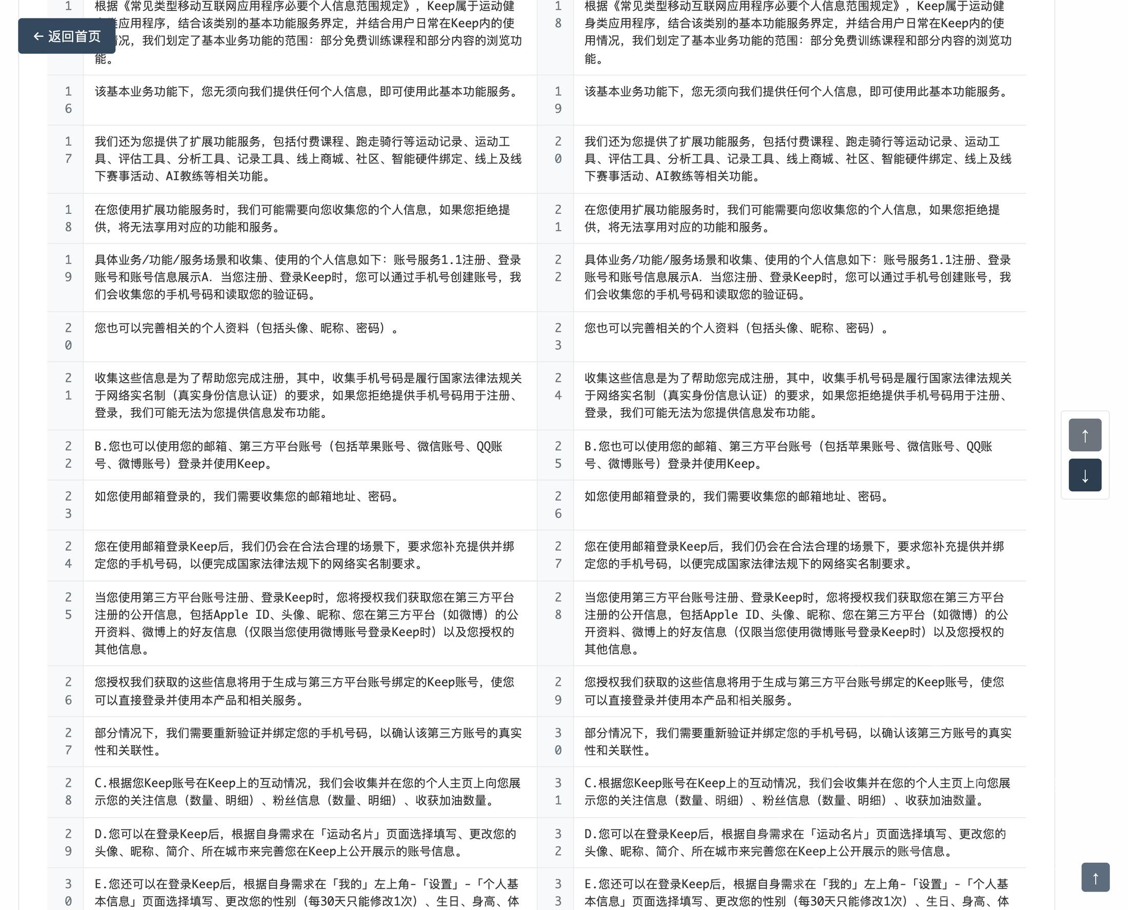 Keep隐私政策邮箱登录说明