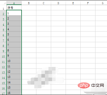 Wie kann das Problem der diskontinuierlichen Seriennummern auf der linken Seite von Excel gelöst werden?