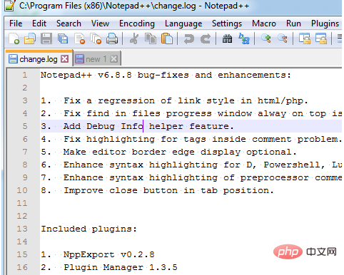 How to select columns in notepad