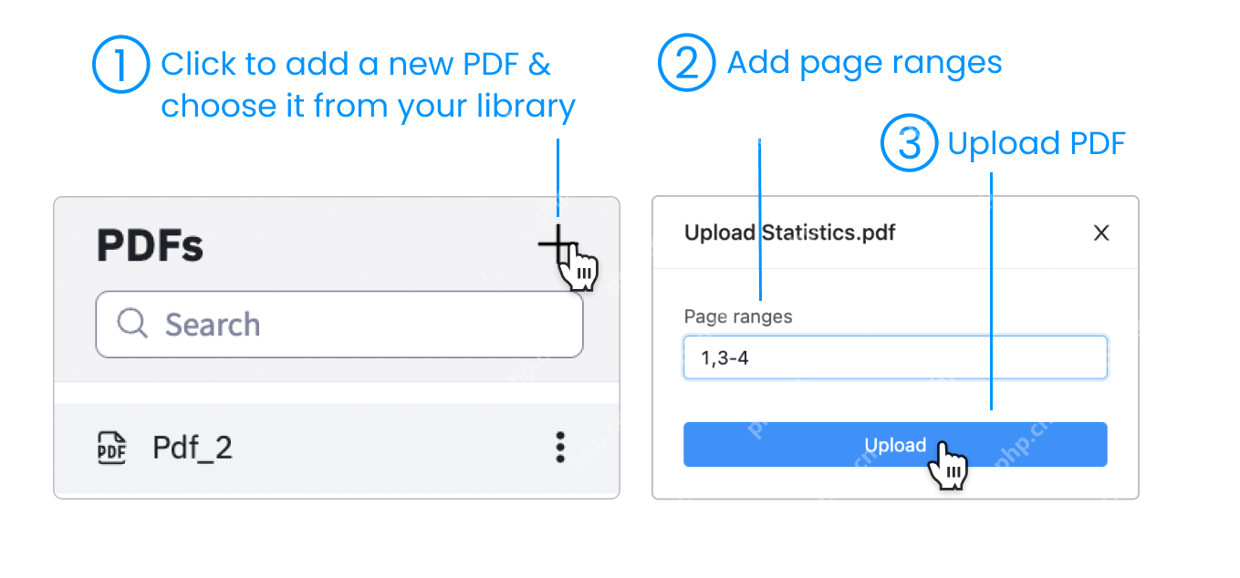Mathpix 中添加并上传 PDF 文件