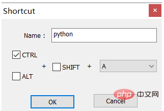 How to run python program in notepad?