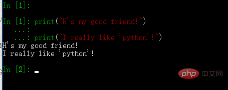 How to type single quotes in python