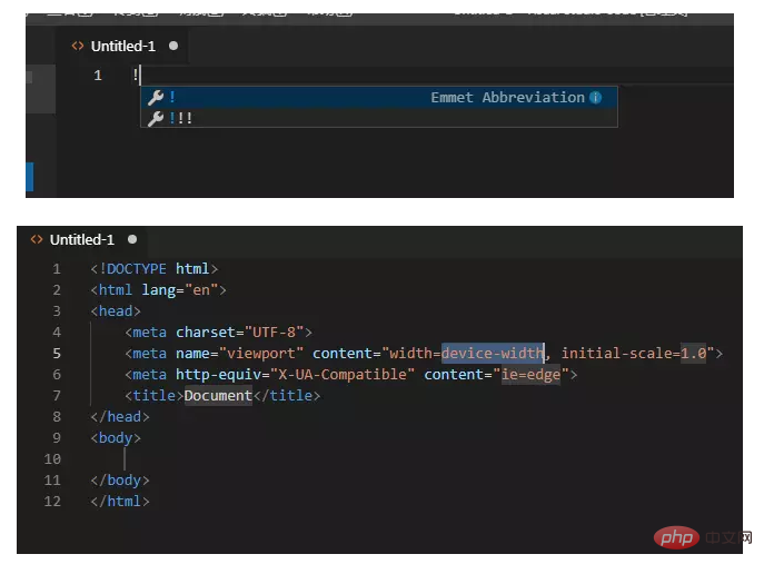How To Write Html In Vscode VSCode php cn