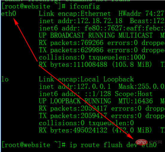 Linux ne peut pas envoyer de requête ping à la passerelle et aux autres adresses IP