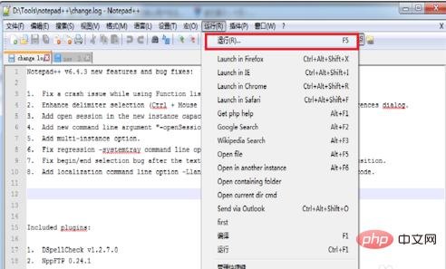 How to configure notepad c environment