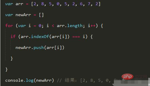 Quelle est la méthode pour supprimer les doublons du tableau js ?