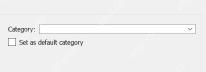 qBittorrent 新增任务窗口的 Category 下拉框用于按分类保存文件