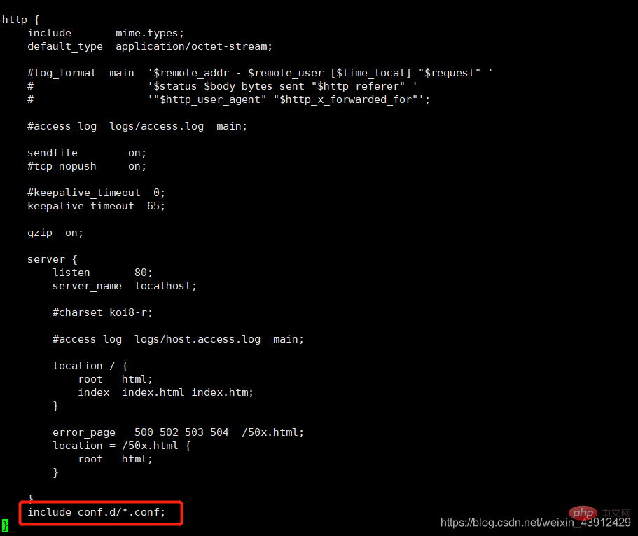 How to create multiple configuration files in nginx