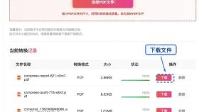 PDF压缩下载压缩后的PDF并检查